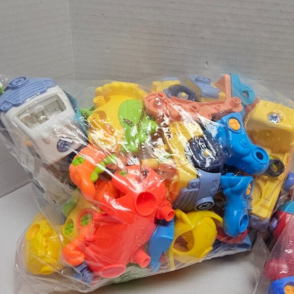 Airplane Truck Car Dinosaur Animal build Construct Kidtastic Junior Engineer LOT - Picture 4 of 12